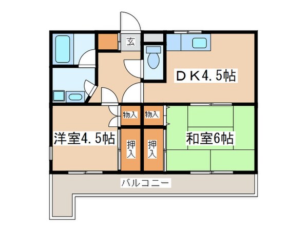 エトワールＪＵＮの物件間取画像